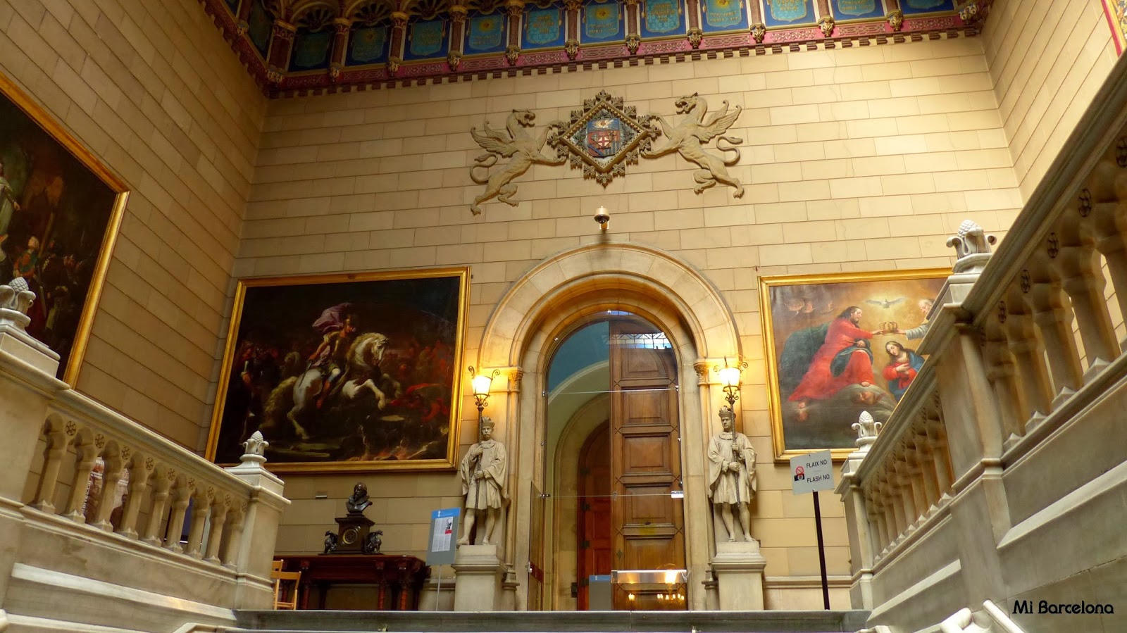 Interior histórico Universidad de Barcelona